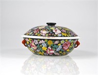 CHINESE FAMILLE ROSE PORCELAIN TUREEN