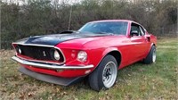 1969 FORD MUSTANG 351 COBRA SHOWING 83,762