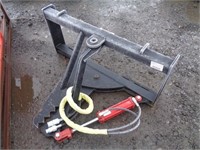 Skid Steer Tree/Post Puller Attachment