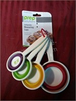 (4)PrepSolutions Collapsible Measuring Cups