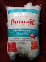 Poly-Fil Premium Polyester Fiber Fill, 50oz