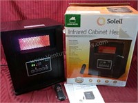 Soleil Infrared Cabinet Heater w/Remote, WH-94H