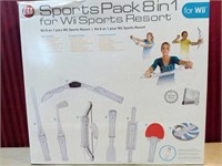 Wii Sport Resort 8-In-1 Sports Pack