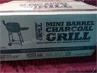 Backyard Mini Barrel Charcoal Grill