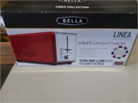 bella -- 4 slice toaster--- BRAND NEW