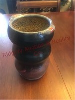 Beautifyl snake skin style pottery -- 8 inches