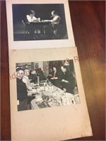 Huge 20 x 16 1950's Jack Austin matted photographs