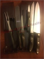 High end Cutco knife sets- damage to tip of 1 knie