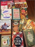 Lot of 16 cookbooks - Campbells Soup, Rice Krispie