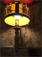 Vintage bar light / wall lamp - 17 inches tall