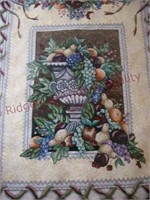 35 x 42 inch tapestry -- (includes metal rod)