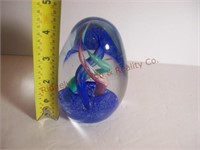 art glass paperweight