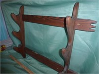 Wood Gun Rack