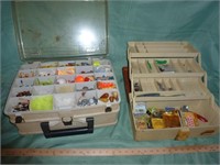 2pc Plano Tackle Boxes Loaded w/ Tackle