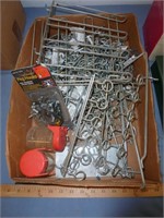 Huge Lot - Metal Peg Board Hooks / Tool Hangers