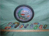 NASCAR Die Cast & Wall Clock