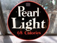Pearl Light Beer Lighted Sign Cover