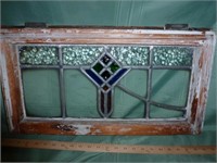 Antique English Stained Glass Window