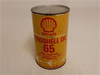 SHELL AEROSHELL 65 OIL  QT. CAN