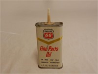 PHILLIPS 66 FINE PARTS OIL U.S.  4 FL. OZ. TIN
