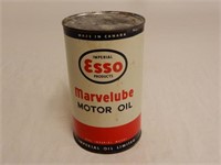 IMPERIAL ESSO MARVELUBE MOTOR OIL IMP. QT. CAN