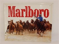 1984 FRAMED MARLBORO CIGARETTES SST SIGN
