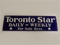 TORONTO STAR DAILY WEEKLY FOR SALE HERE SSP SIGN