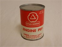 CITIES SERVICE ENGINE PEP 8 OZ. U.S. CAN