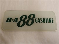 B-A 88 GASOLINE AD GLASS