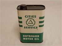 CITIES SERVICE OUTBOARD MOTOR OIL 32 OZ. U.S. CAN