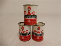LOT OF 3 B/A P.A.C. 4 OZ. CORROSION CANS