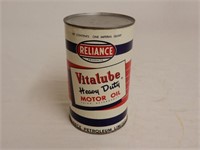 RELIANCE VITALUBE HEAVY DUTY IMP. QT. CAN