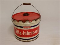 1960 RELIANCE VITA-LUBRICATION 25 LB. PAIL