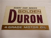 DURON MOTOR OIL SST SIGN