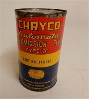 CHRYCO TRANSMISSION FLUID TYPE A IMP. QT. CAN
