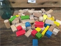 lot of wooden blocks