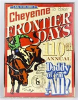 2006 Cheyenne Frontier Days Autographed Poster