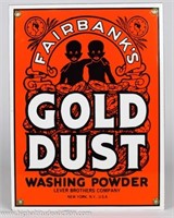 Fairbanks Gold Dust Washing Powder Porcelain Sign