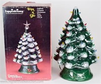 Vintage Ceramic Christmas Tree w/ Box