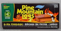 Brand New Box of Pine Mountain Logs 6-5lb Firelogs