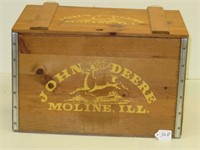 John Deere wood parts box