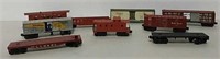 8 Lionel freight cars