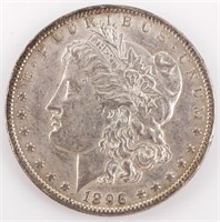 Coin 1896-O Morgan Silver Dollar Choice Extra Fine
