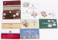 Coin 10 Assorted United States Mint Sets