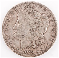 Coin 1879-CC  Morgan Silver Dollar Very Fine