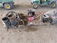 (3) Pallets of Misc. Belts, Liners, Teeth & More