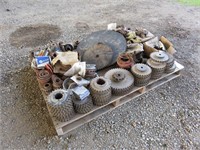 Pallet of Misc. Sprockets, Bearings & More