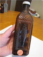 Vintage Mckesson Cod Liver Oil Bottle with Label