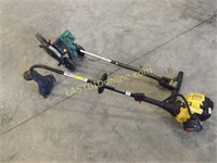POULAN GAS TRIMMER & WEEDEATER GAS EDGER