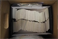 US Stamps Used Bankers Box Mystic Cards & Sorted